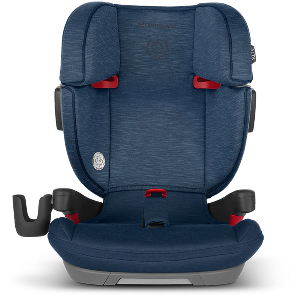 uppababy alta high back carseat with cupholder on left