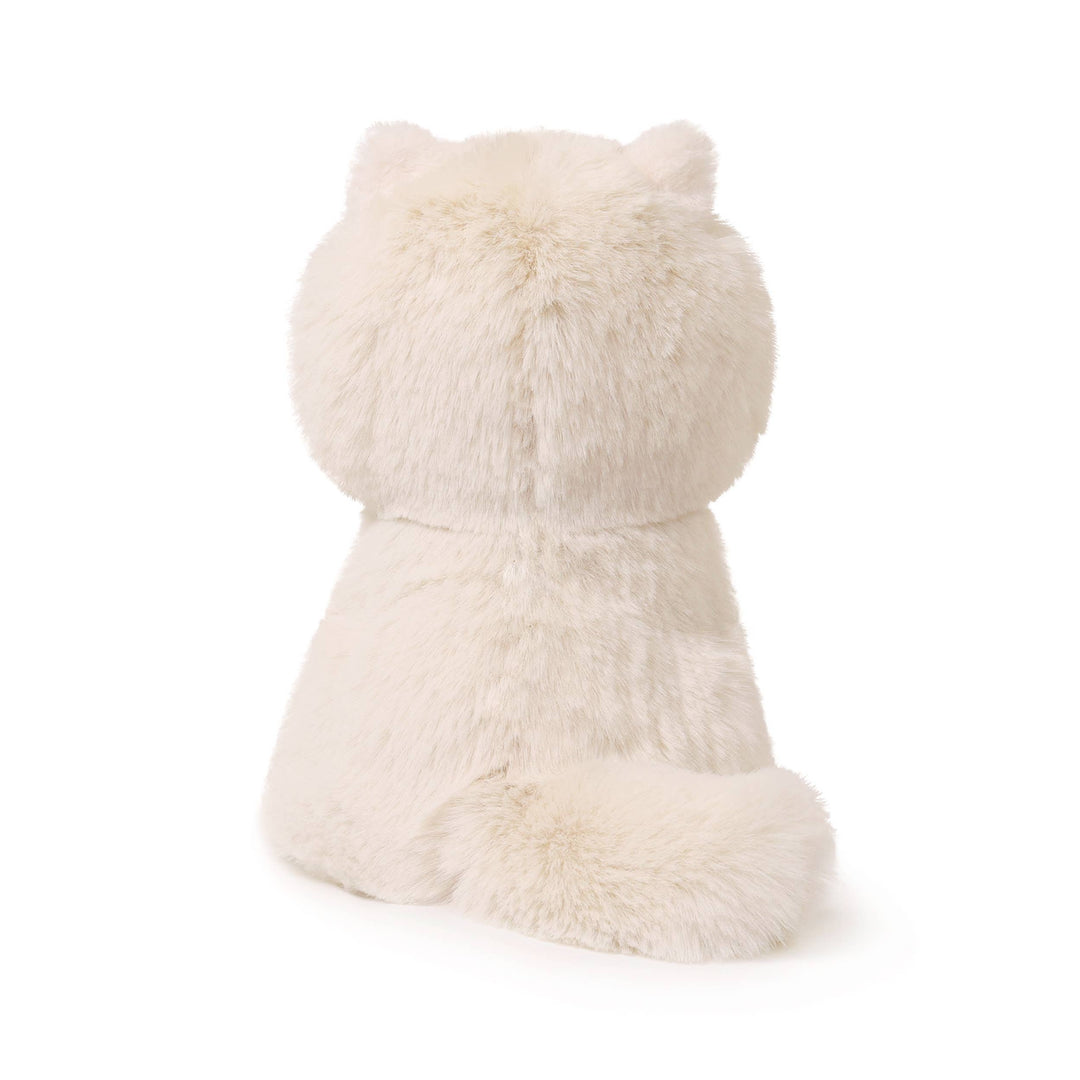 back of ob designs kiki himalayan cat stuffed animal 