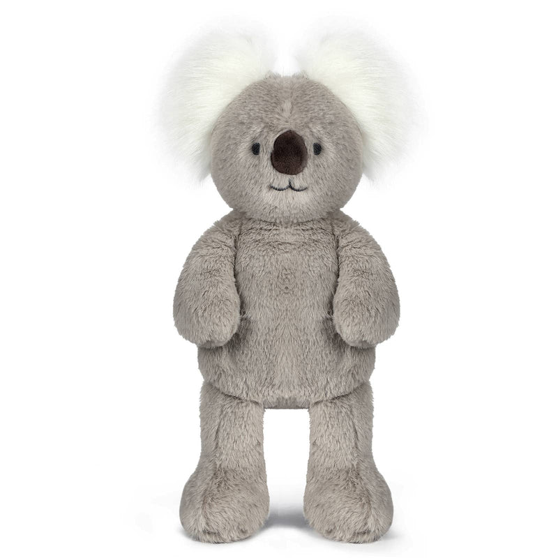 kobi stuffed koala toy by ob designs standing up on white background 
