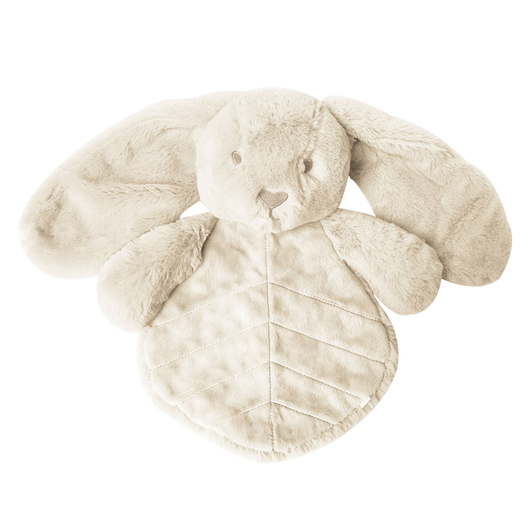 ob designs ziggy bunny soft cream infant safe lovey 