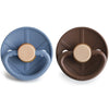 frigg ocean/cocoa pacifier set