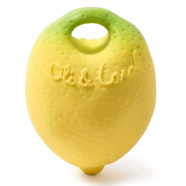 Oli & Carol natural rubber lemon teethers for teething relief