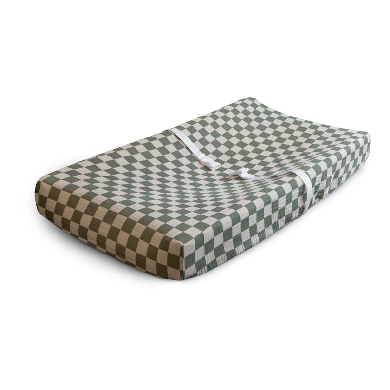 Mushie Changing Pad Cover easy to install and remove for hassle-free changes