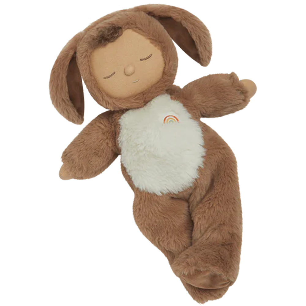 cozy dinkums dog digby olli ella soft poseable doll in brown dog outfit 