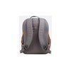 Back view of the backpack in grey melange