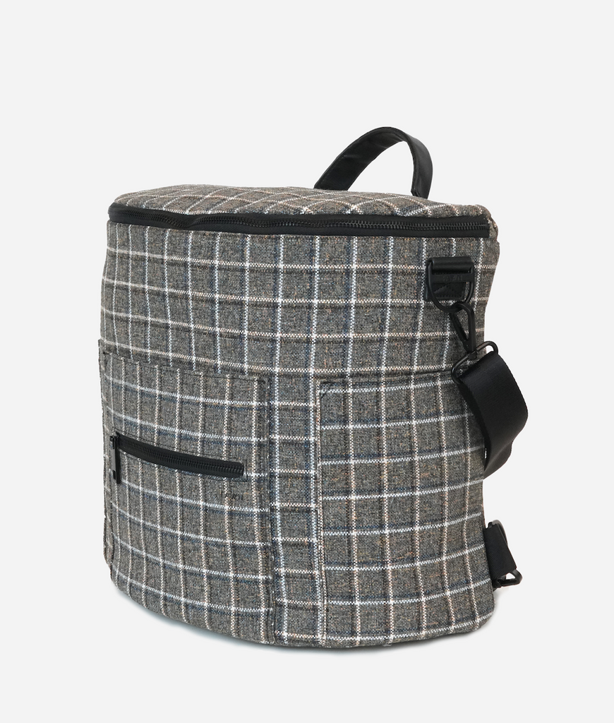 The Original Diaper Bag in Plaid Tweed the best diaper fashionable and functional backpack