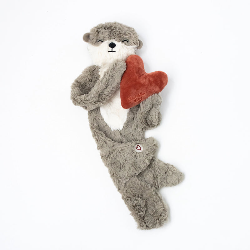 stuffed animal snuggler otter