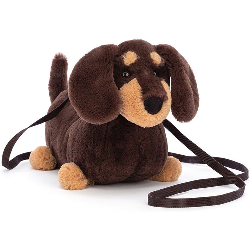 jellycat otto sausage dog bag