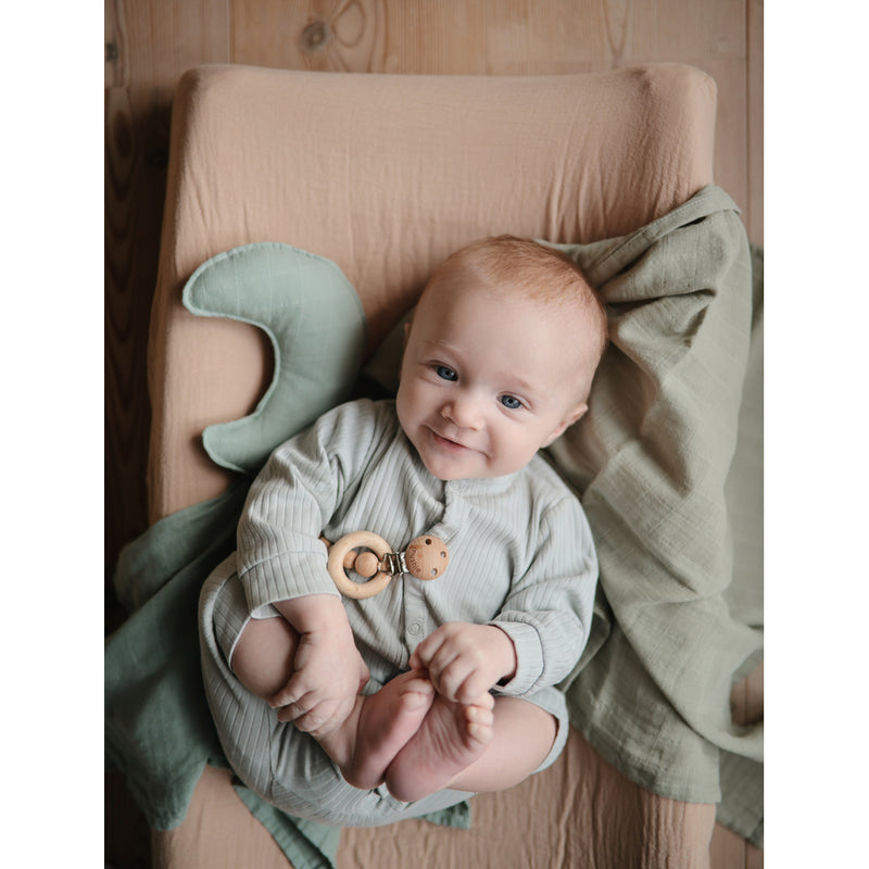 Mushie Changing Pad and Cover that enhances your nursery while providing practical use