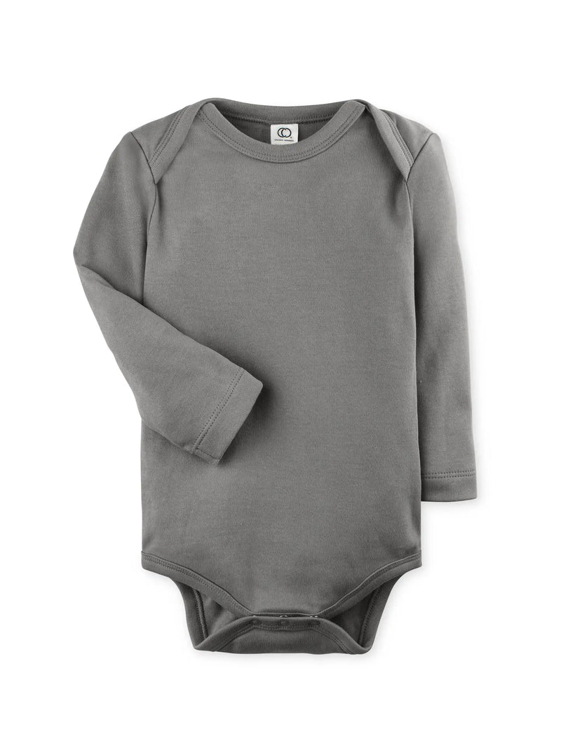 Classic Long Sleeve Bodysuit | Pewter