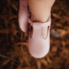  Little Love Bug company pink leather T-bar shoes