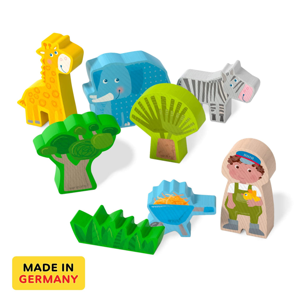 HABA organic wood animal toys