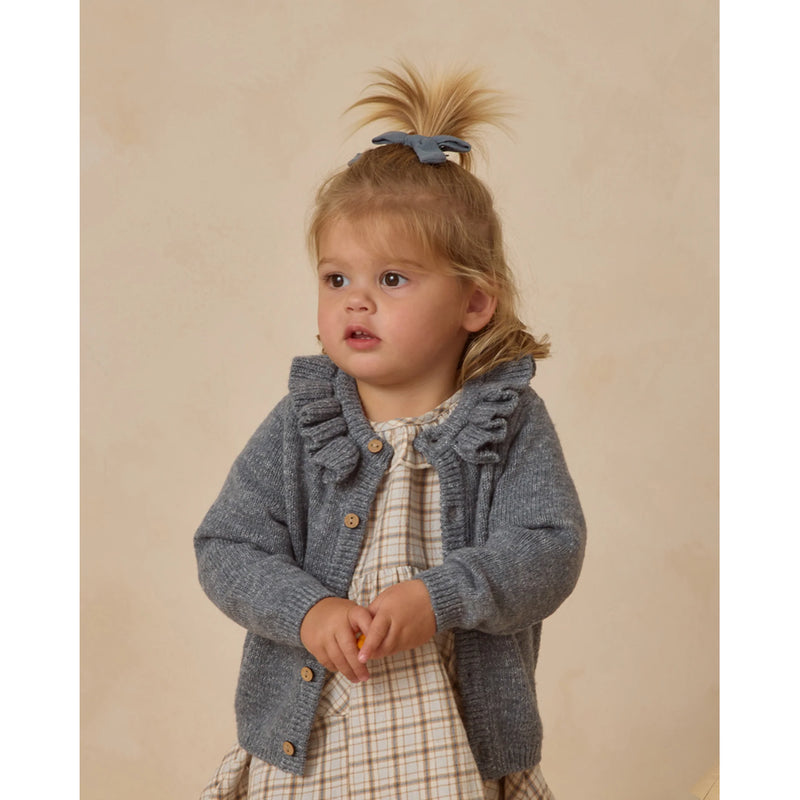 ocean blue quincy mae  bow clip for baby girl 