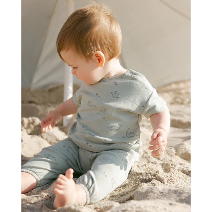 quincy mae baby jogger and t shirt summer set for baby boy 