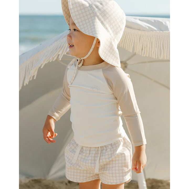 quincy mae long sleeve gender neutral swim shirt 