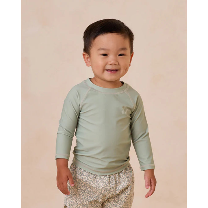 quincy mae sage green baby swim sun safe 