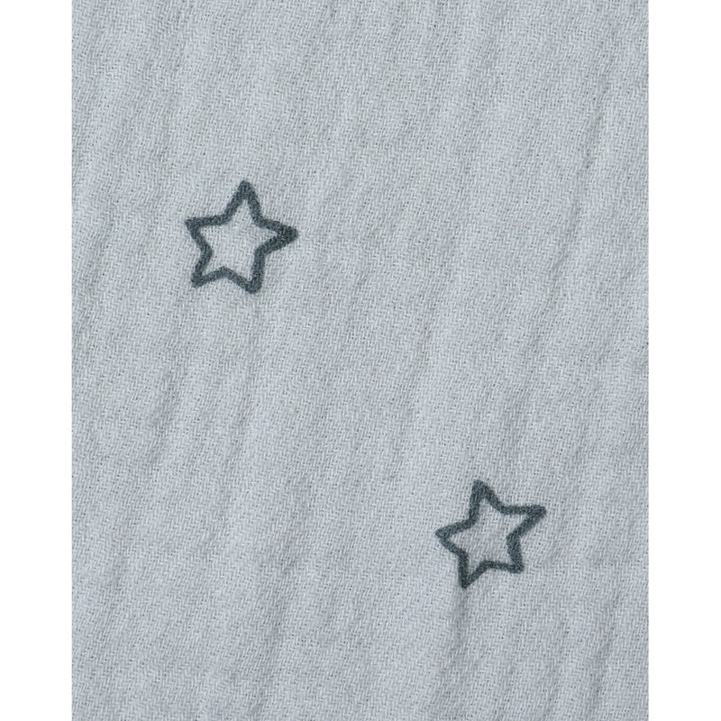 blue star pattern quincy mae bandana set for toddler boy 