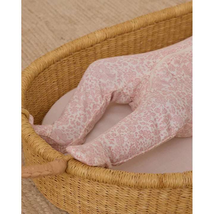 quincy mae pink infant footie pajamas extra soft pajamas for infant cozy 