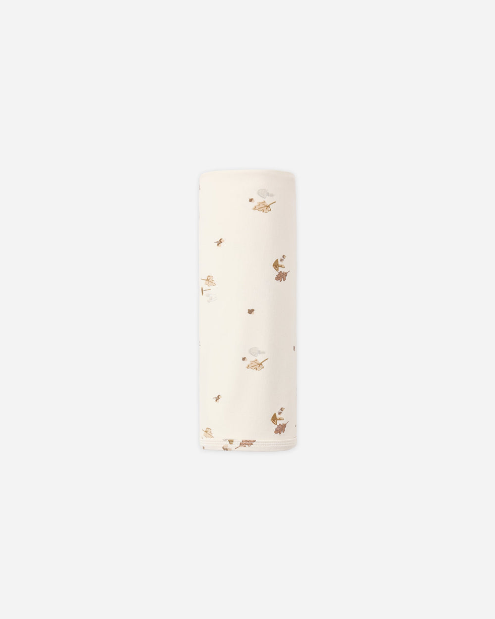Woodland bamboo swaddle blanket by Quincy Mae, gender-neutral newborn nursery gift