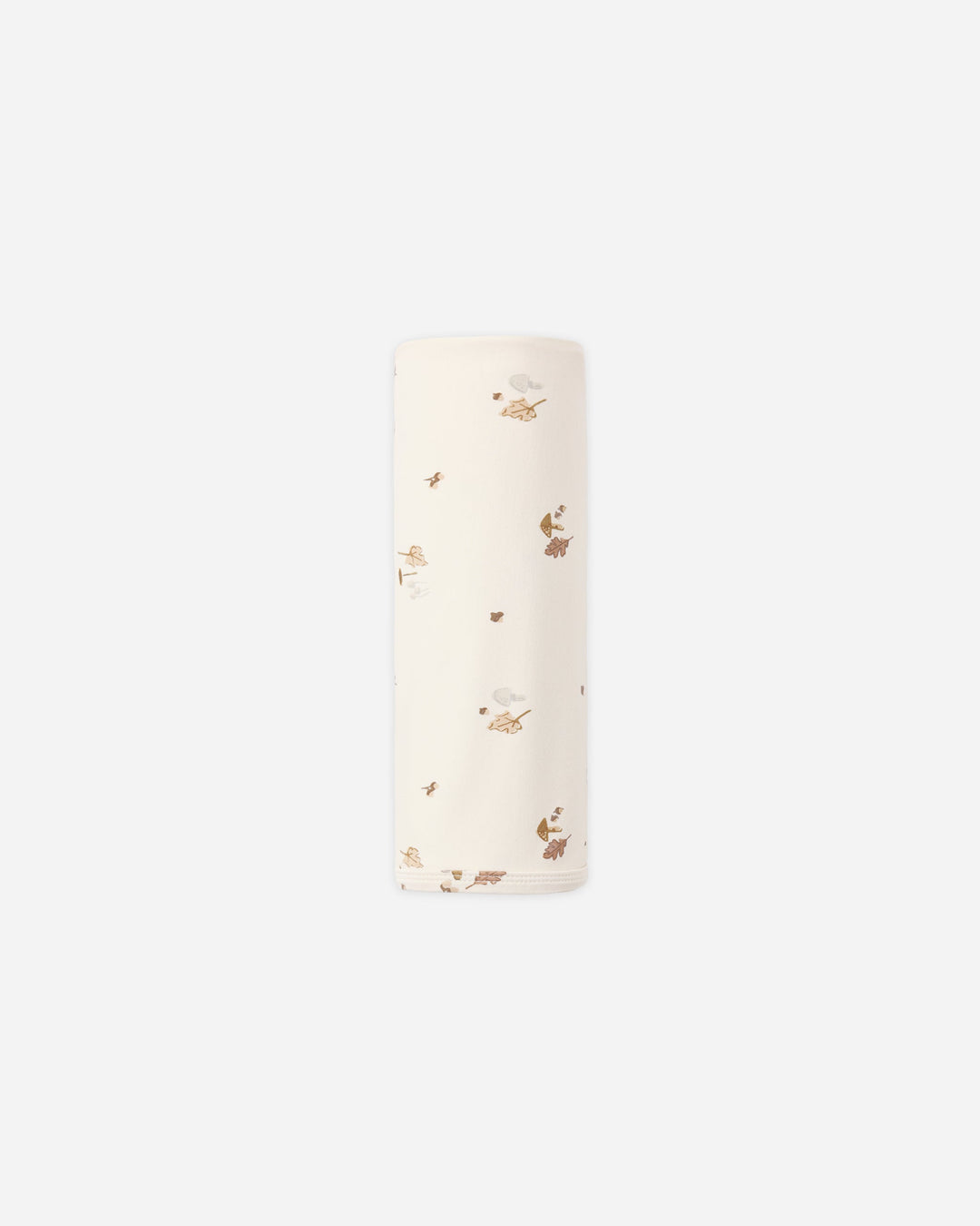 Woodland bamboo swaddle blanket by Quincy Mae, gender-neutral newborn nursery gift