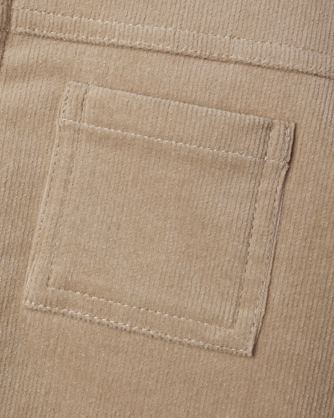 Ezrah Jacket in Latte from Quincy Mae, cozy corduroy outerwear for babies and toddlers