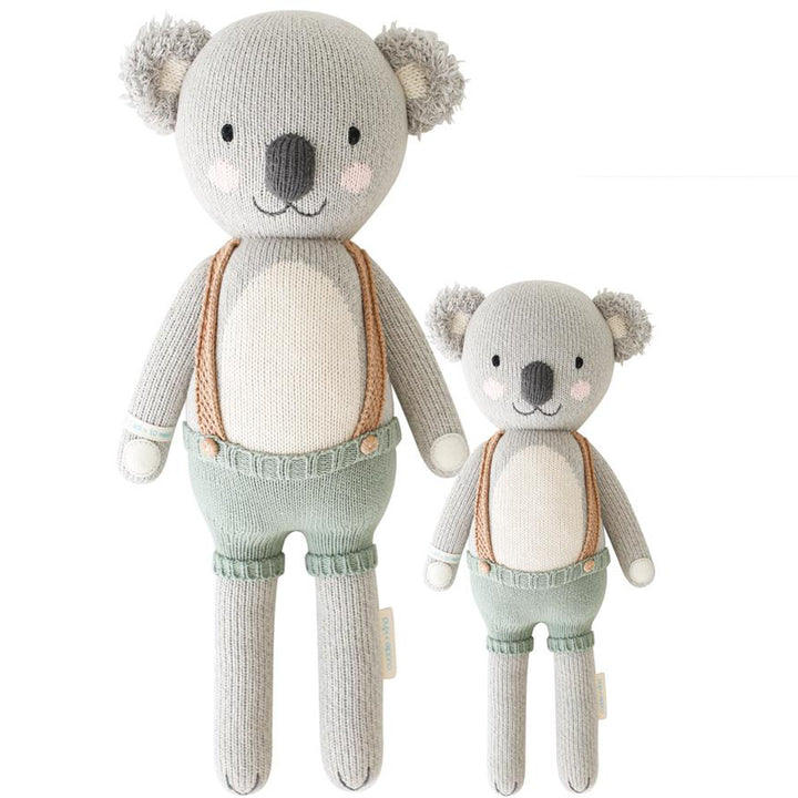 cuddle + kind quinn the koalla handmade toy stuffed animal