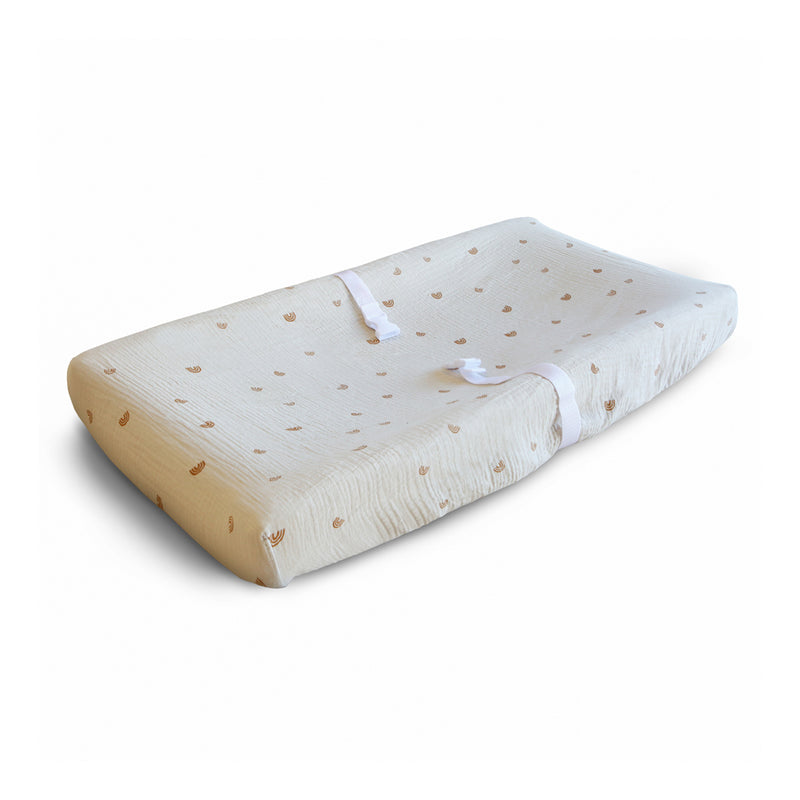 Mushie Changing Pad and Cover for a stylish and practical addition to your nursery