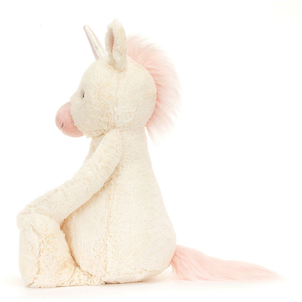 Side of Jelly cat Really Big Unicorn stuffed animal