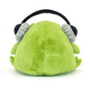 jelly cat ricky rainfrog headphones funny stuffed animal
