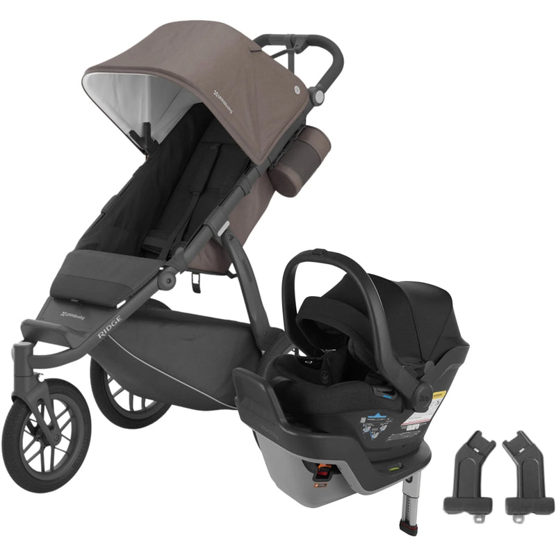 UPPAbaby Ridge Mesa Max Travel System with deep, breathable mesh for ventilation