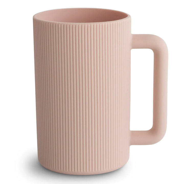 mushie blush silicone toddler hygeine products