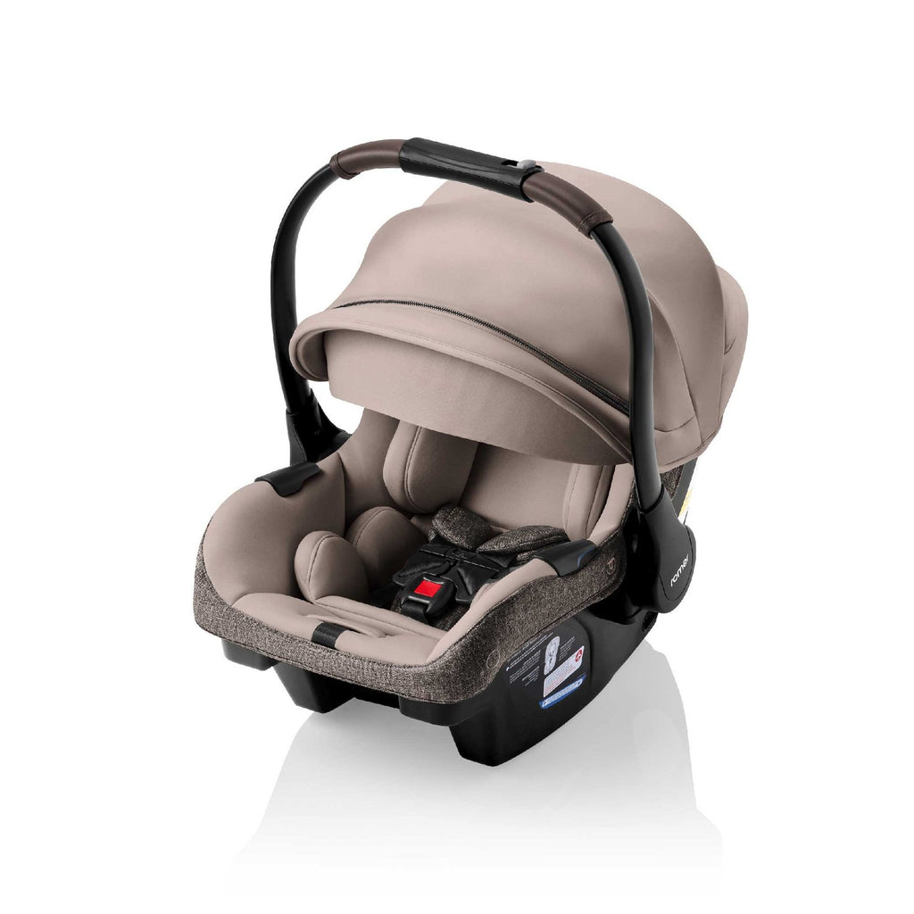 non-toxic baby car seat, sustainable fabric, eco-conscious car seat, flame-retardant free, recycled material baby seat