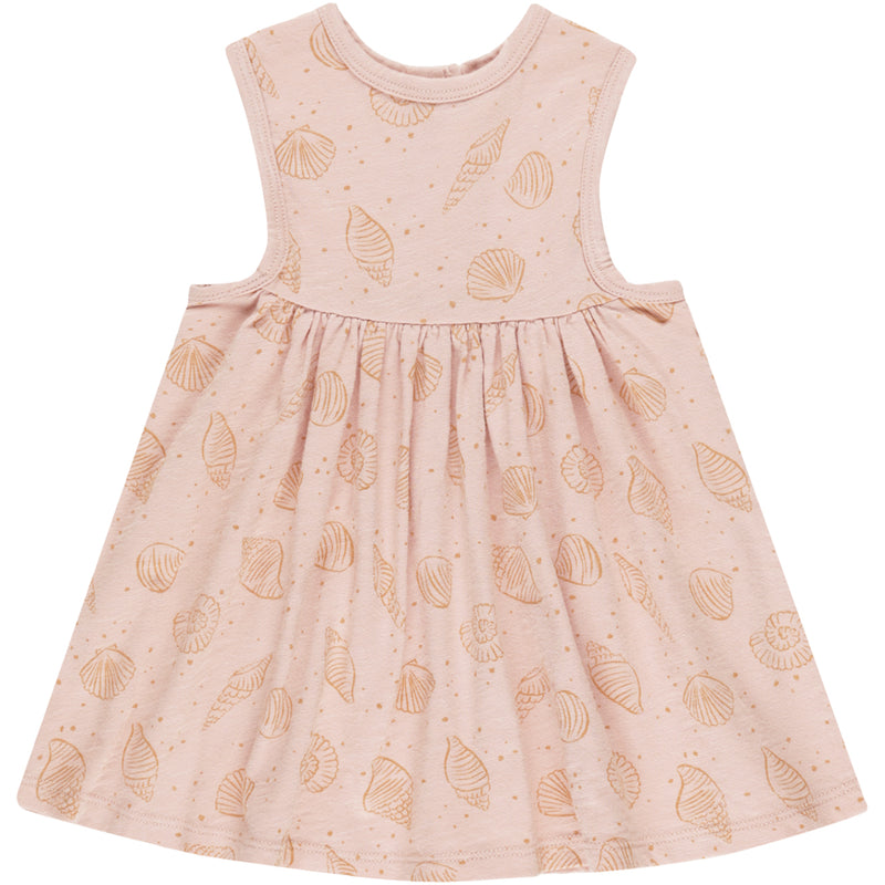 shop rylee+ cru dress for toddler seashells pink dress