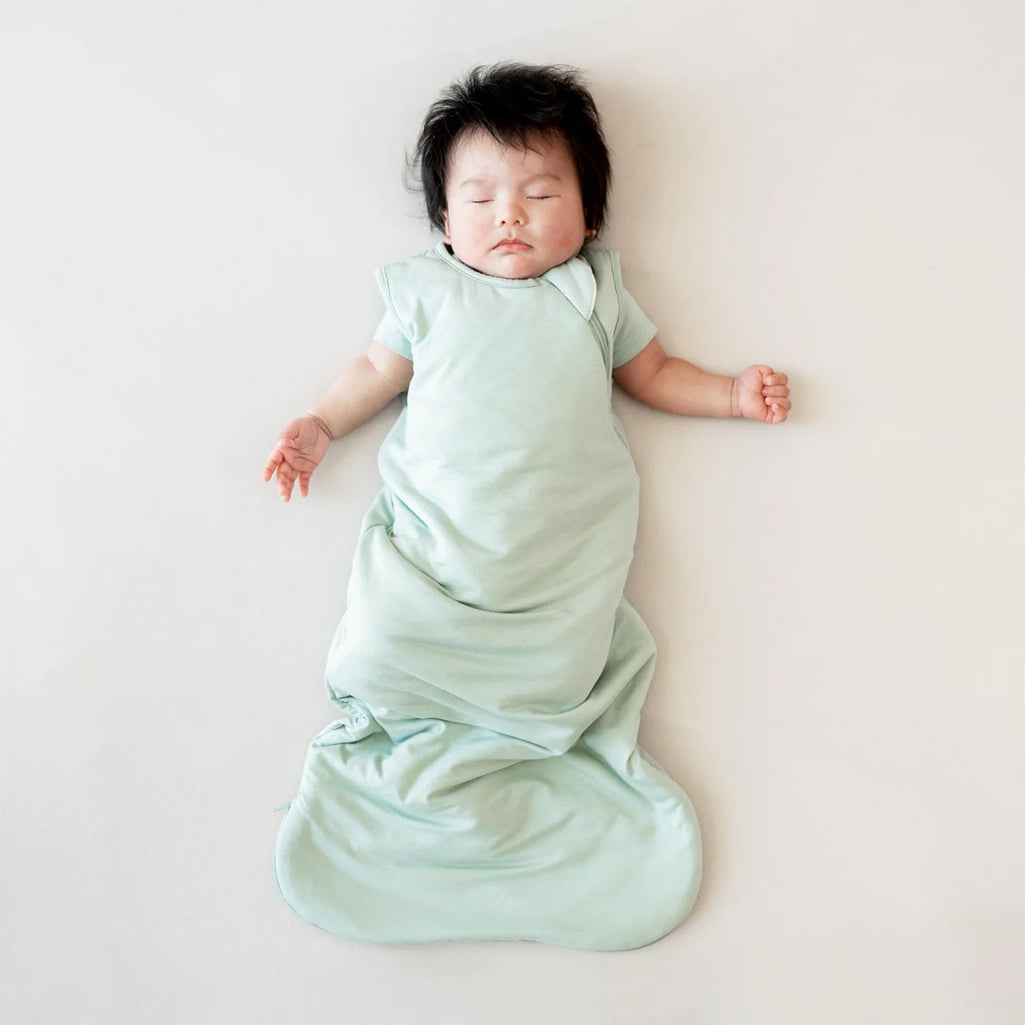 kyte baby sage green baby sleep sack