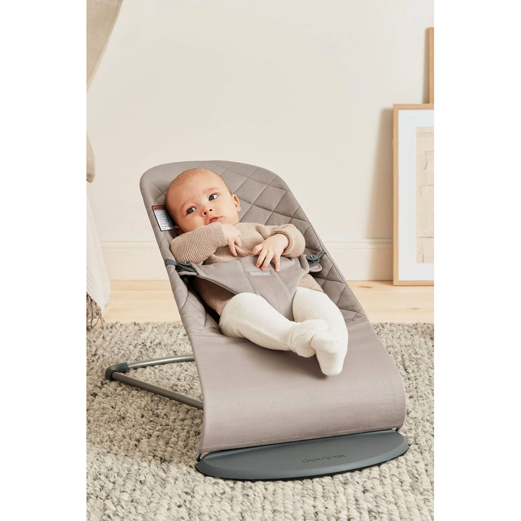 sand grey baby bjorn bouncer bliss, baby bouncer seat