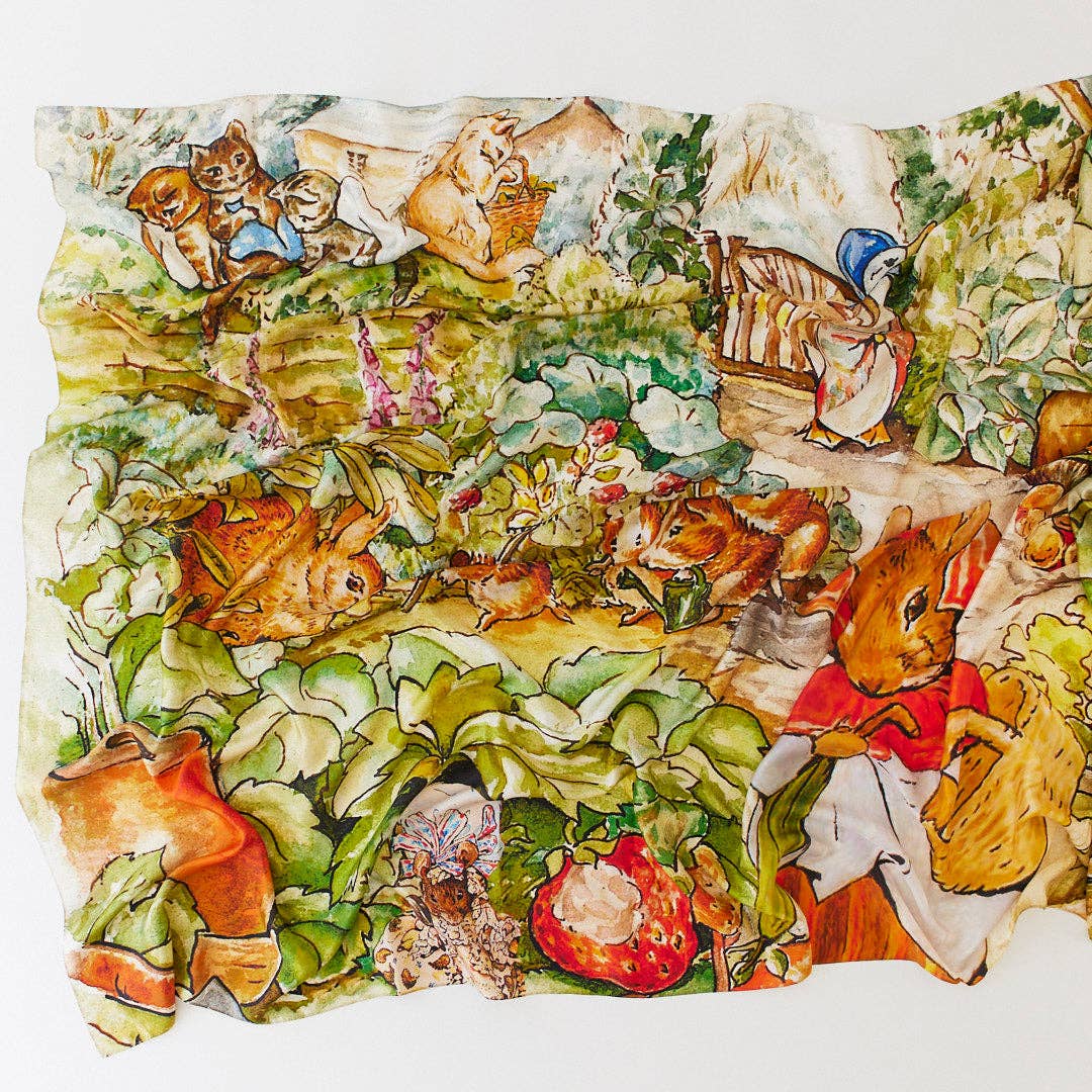sarahs silks beatrix potter illustrated play silk 