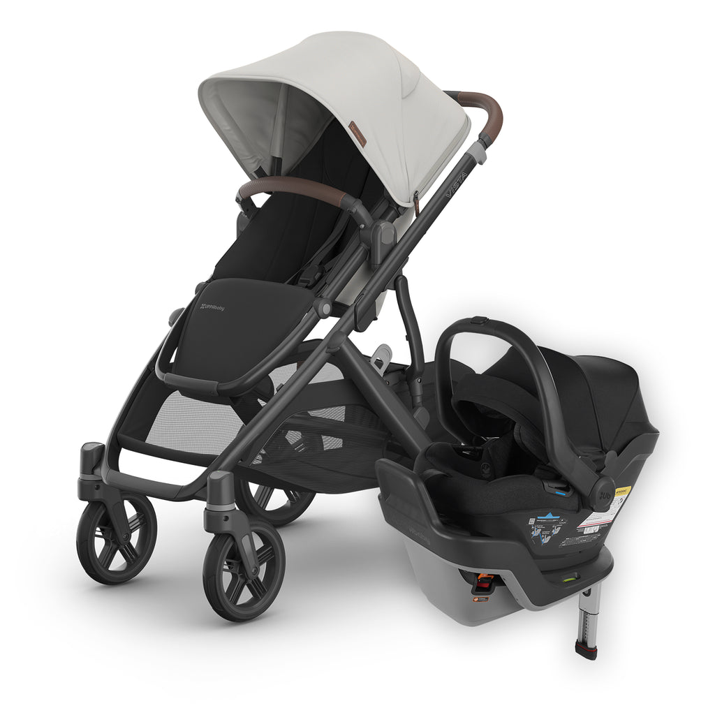 UPPAbaby Vista V3 and Mesa Max in Savannah and Jake