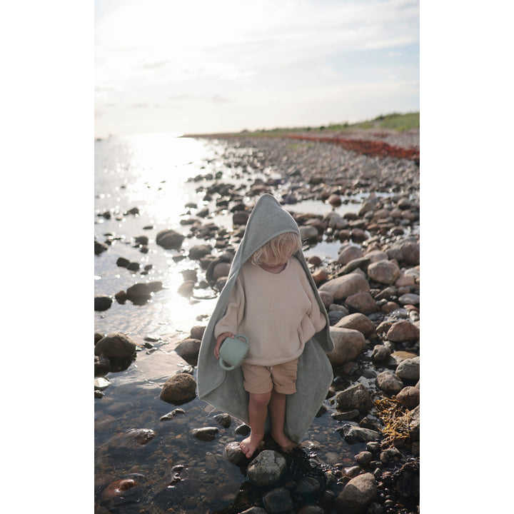 Mushie Hooded Bath Towels ideal for wrapping up your baby after bath time