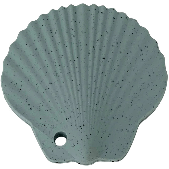 teether toy mermaid blue leo at lea shell