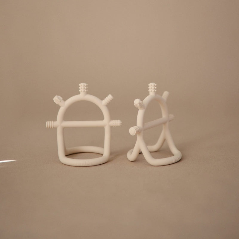 Mushie toy for teething babies