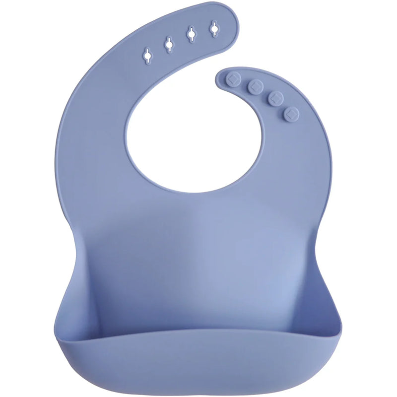 Mushie Silicone Bib for Kids, Soft and Flexible Silicone Bib, Ideal for Everyday Use