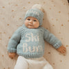 adorable baby sweater huggalugs ski bum