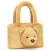 jellycat smudge bear tote bag