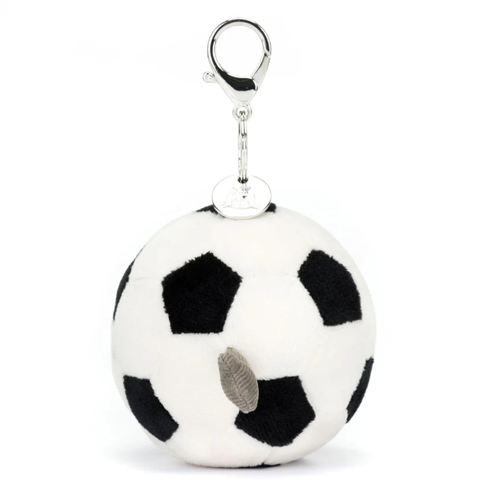 jelly cat amuseable soccer ball bag charm