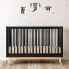 dadada soho crib black/natural