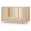 dadada spirit wooden crib with wheels