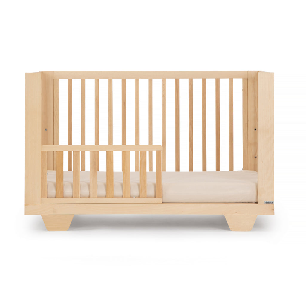 dadada spirit convertible baby crib toddler bed with bumper