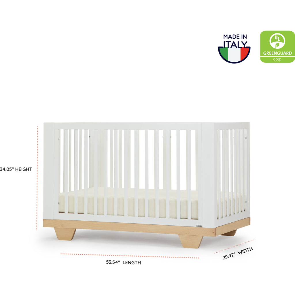 dadada spirit 8-in-1 convertible baby crib