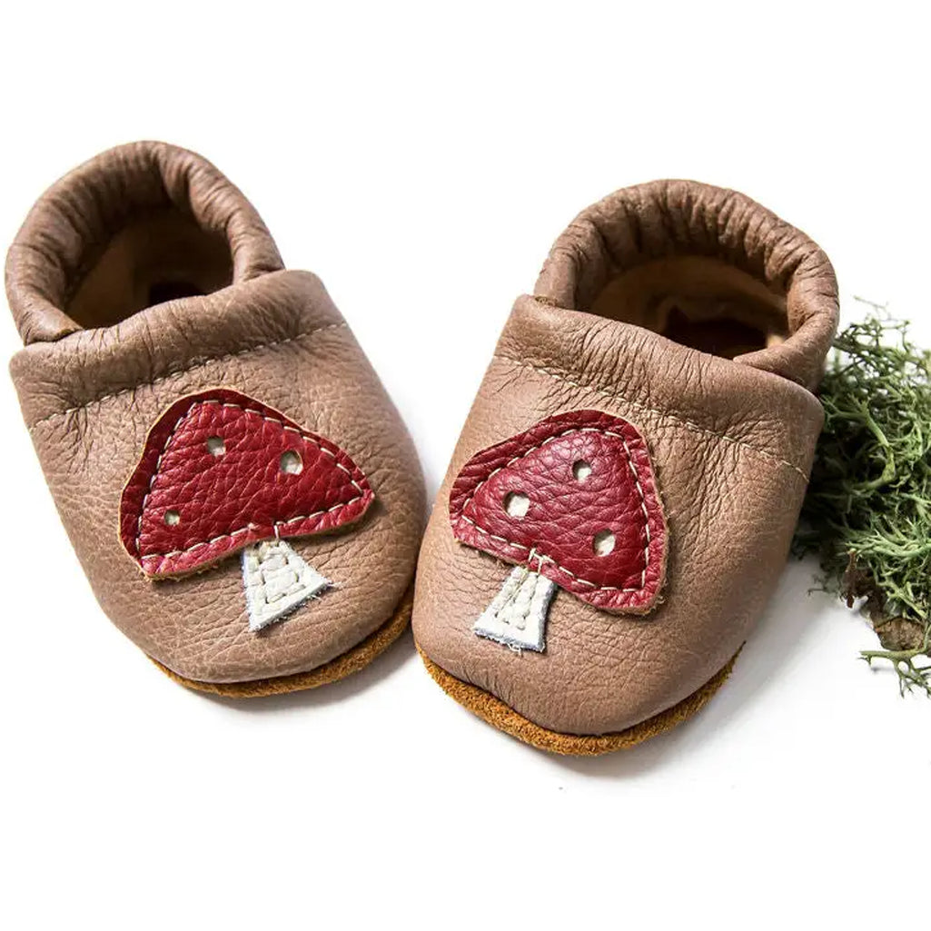 starry night handmade soft suede and leather baby shoes 