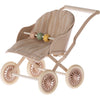 pink baby doll stroller for maileg